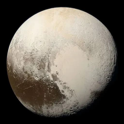 Плутон, сниман от сондата New Horizons